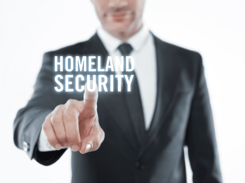 homeland security male agent