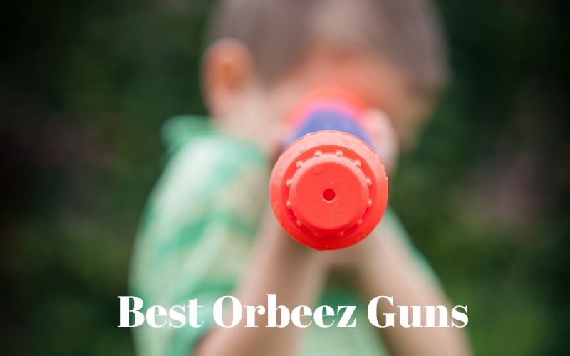 kid holding orbeez gun