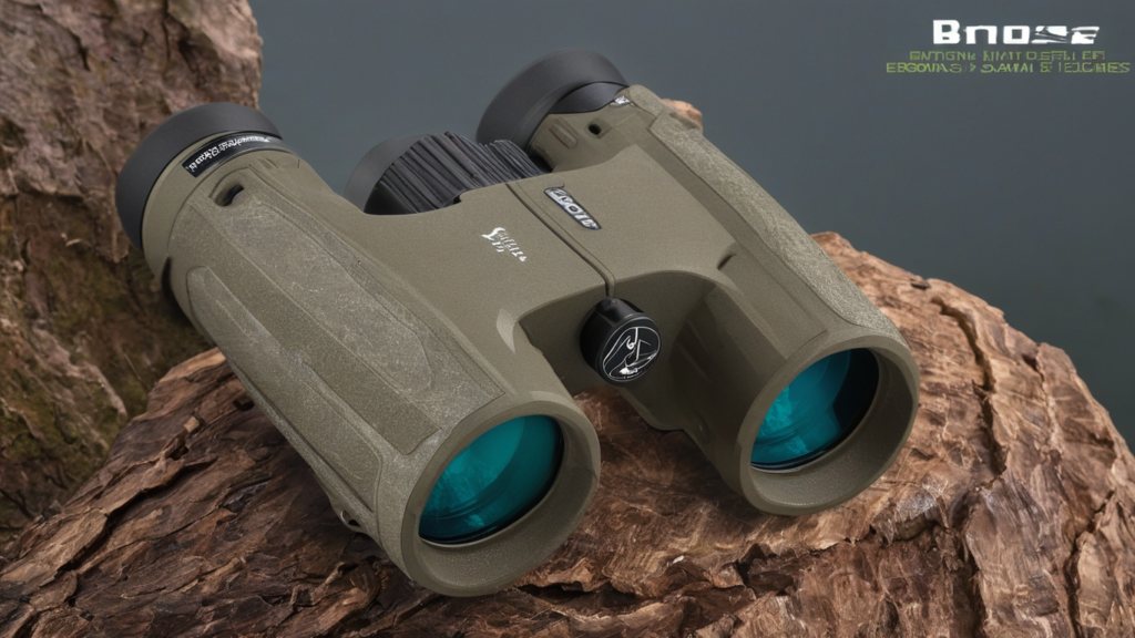Binoculars specifically designed for hunting, providing clear and magnified vision