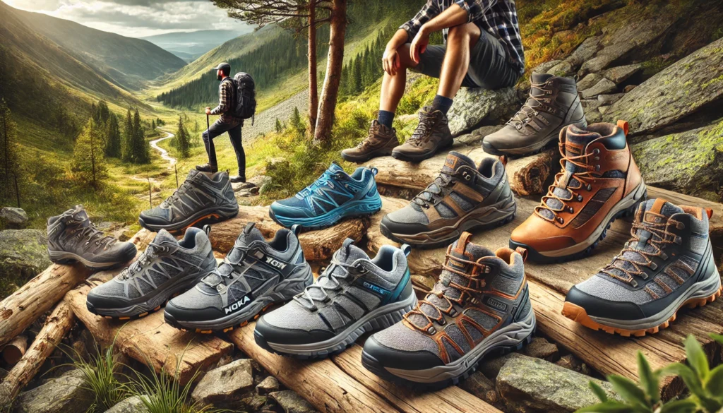 hiking shoes photo